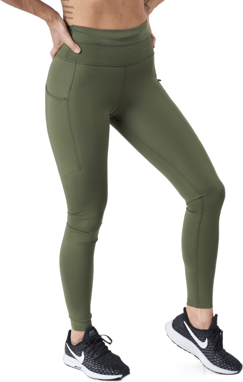 Nike Epic Luxe Women's Mid-ris Medium Olive/black/black - Bild 2