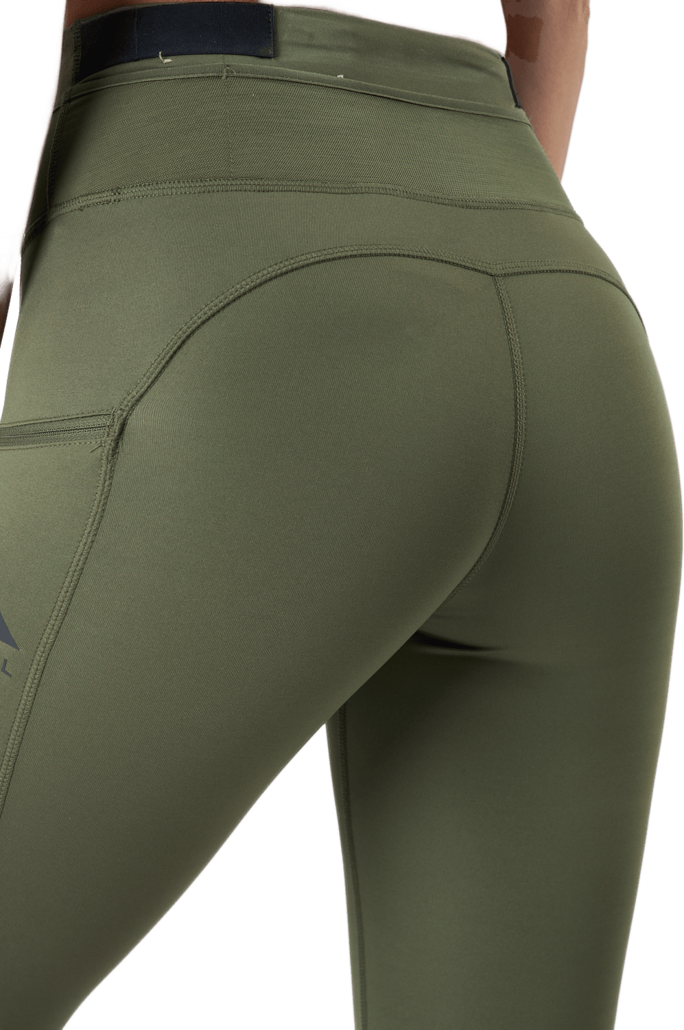 Nike Epic Luxe Women's Mid-ris Medium Olive/black/black - Bild 5