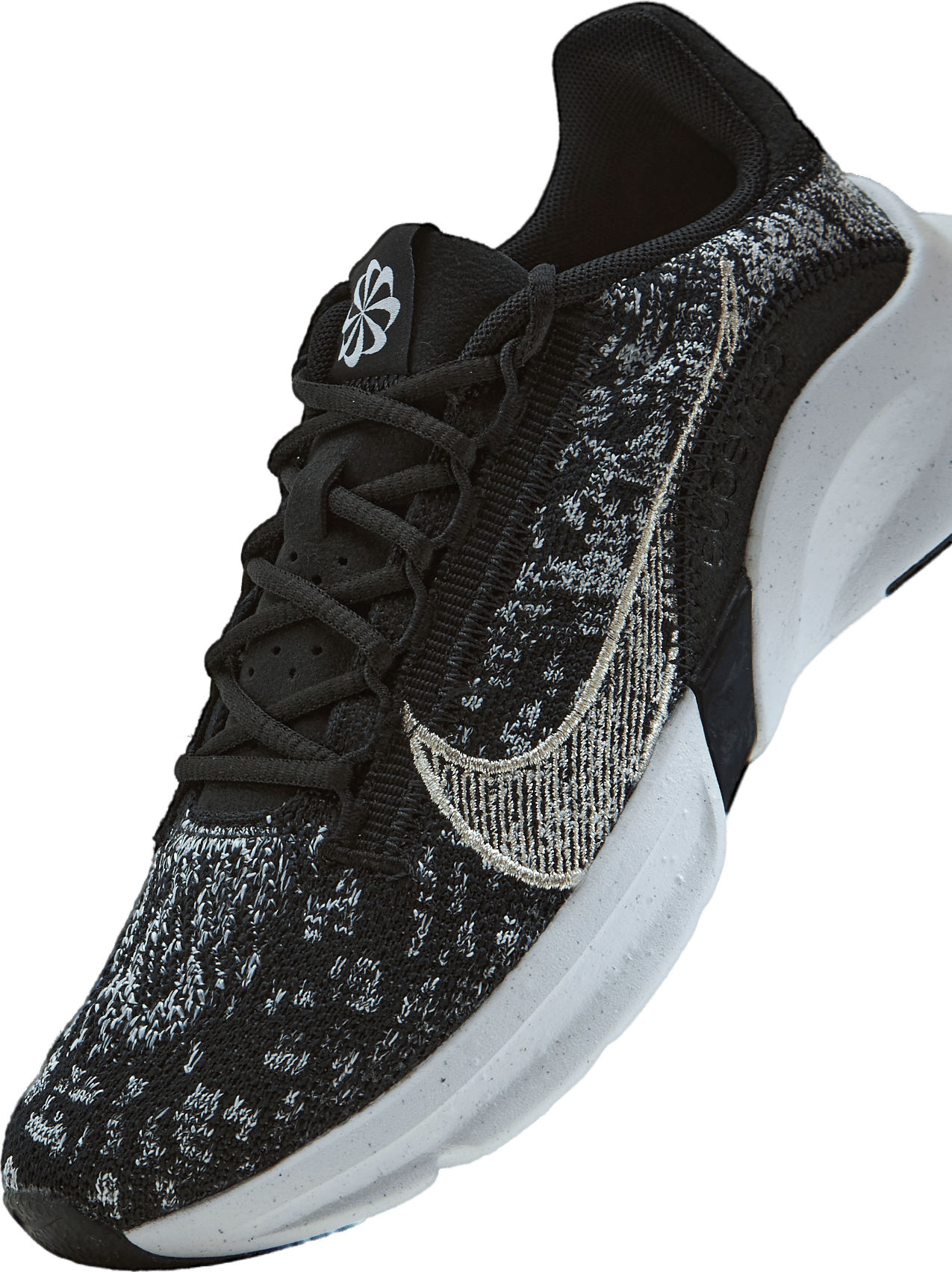 SuperRep Go 3 Flyknit Next Nature Women's Training Shoes BLACK/METALLIC SILVER-WHITE - Bild 6