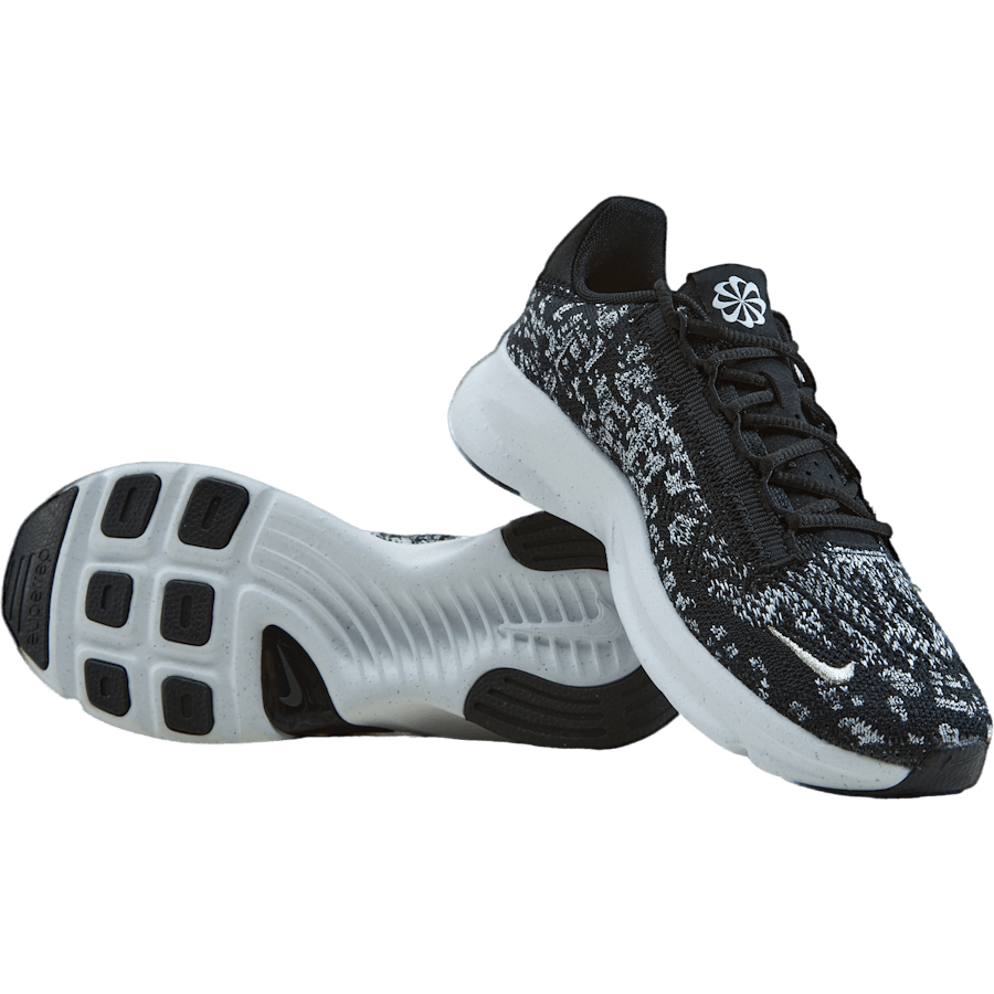 SuperRep Go 3 Flyknit Next Nature Women's Training Shoes BLACK/METALLIC SILVER-WHITE - Bild 7