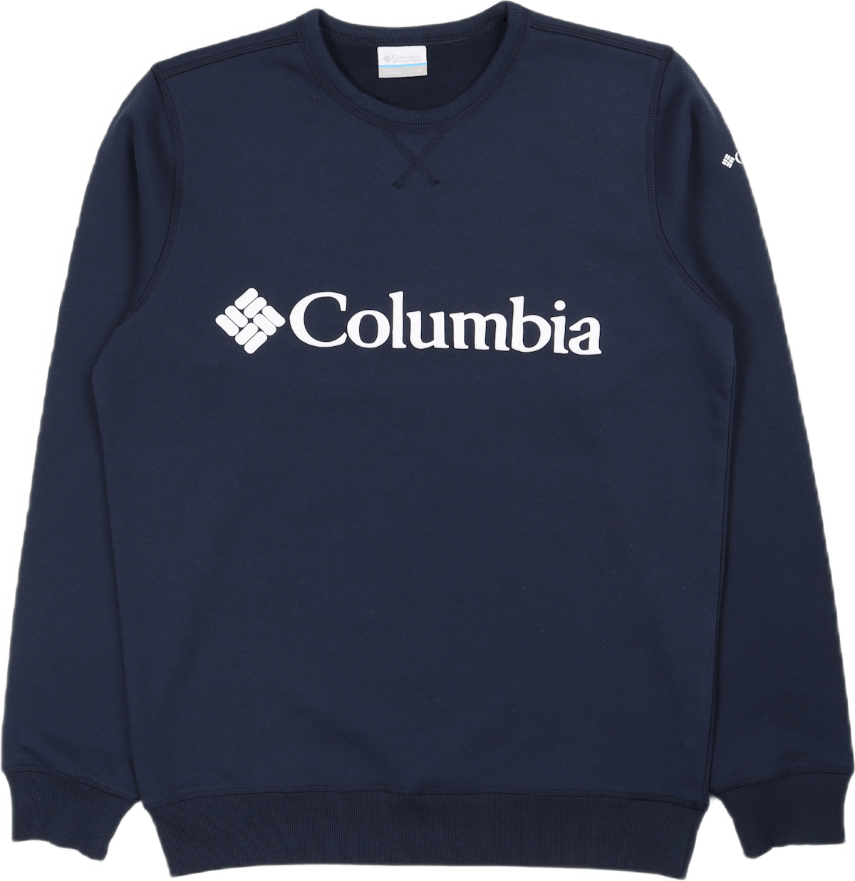 M Columbia™ Logo Fleece Crew Collegiate Navy