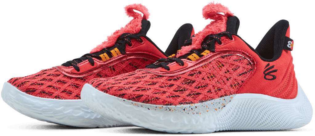 Curry 9 Street Hot Coral (GS)