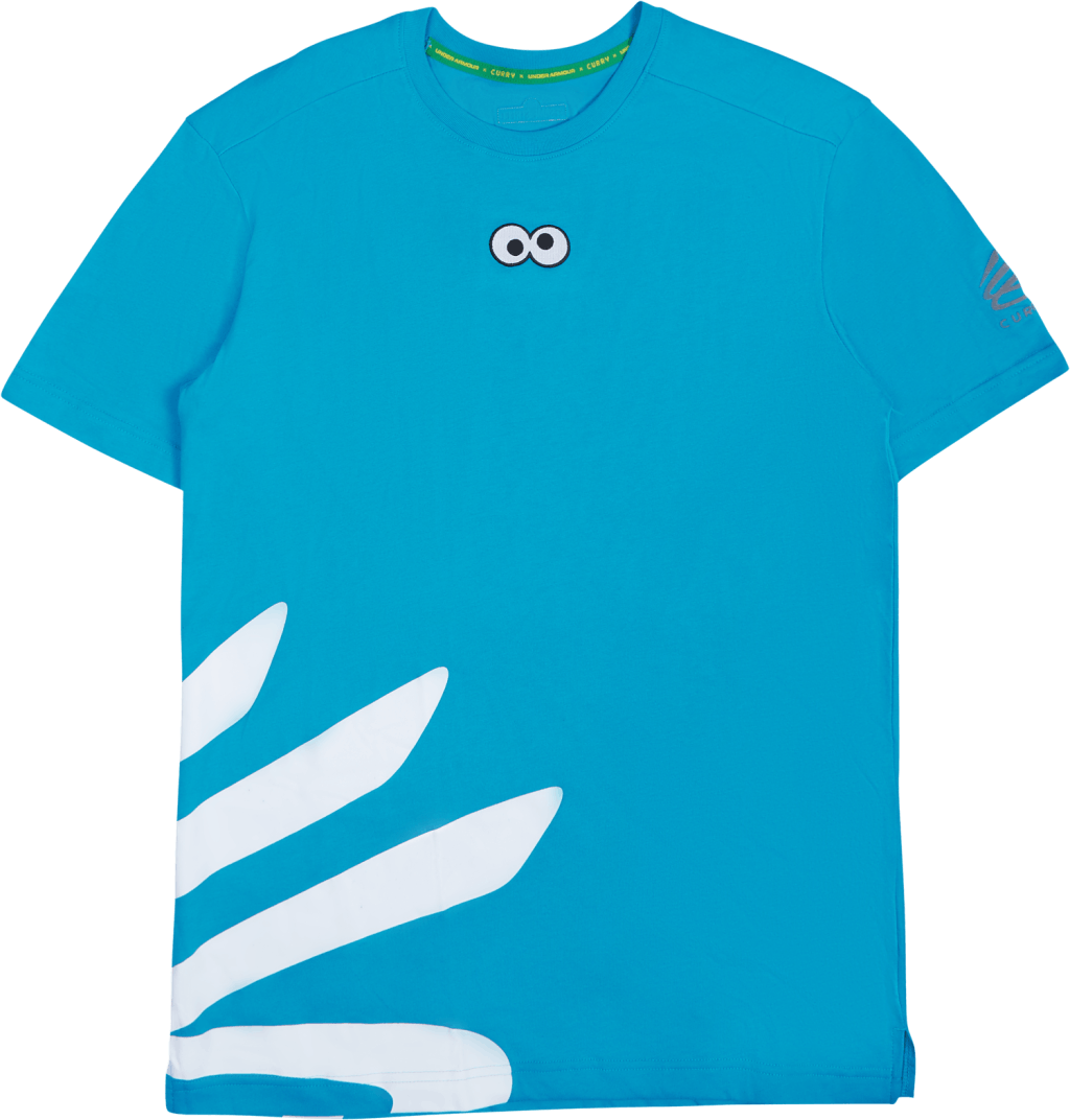 CURRY HINT OF COOKIE TEE, Male, Apparels, T-shirt, Turquoise, XL