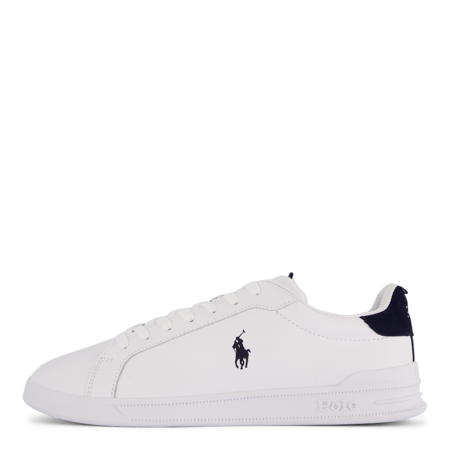 Heritage Court II Leather Sneaker White / Navy / Red