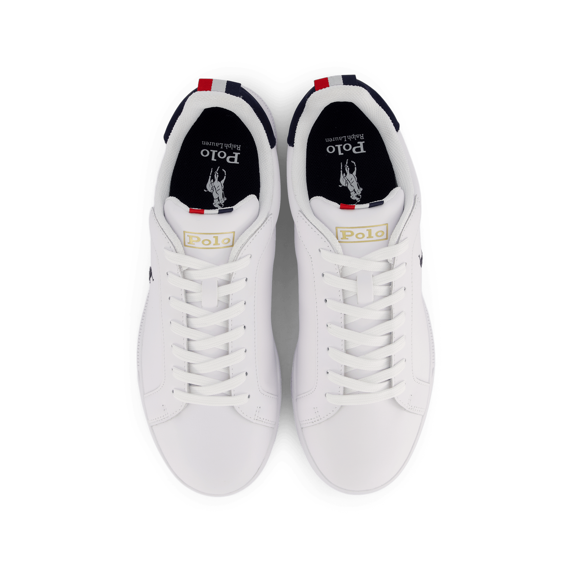 Heritage Court II Leather Sneaker White / Navy / Red - Bild 6