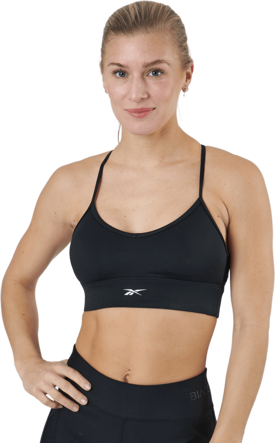 Wor Tri Back Bra- Pad Nghblk, Female, Apparels, Sports Bras, Running, Black, L