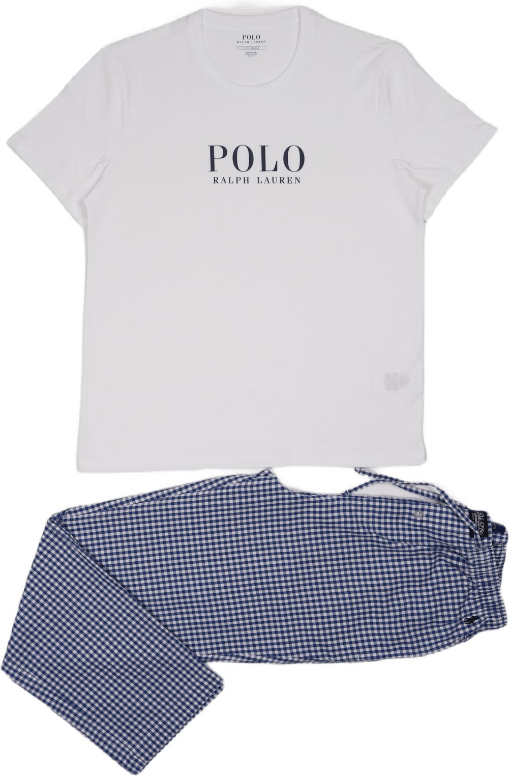 Short Sleeve Pyjamas Set, Male, Odevy, Spodná bielizeň, Biely, S