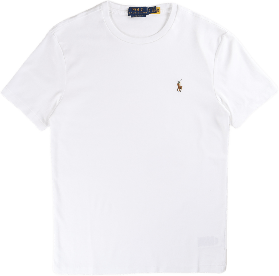 Custom Slim Fit Soft Cotton T-Shirt White