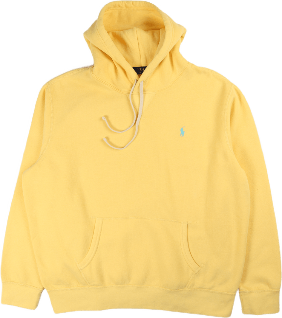 The RL Fleece Hoodie Empire Yellow, Male, Klær, hettegensere og gensere, Gul, M