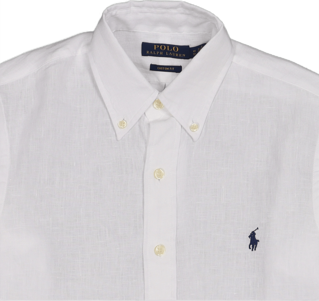 Custom Fit Linen Shirt White - Bild 2