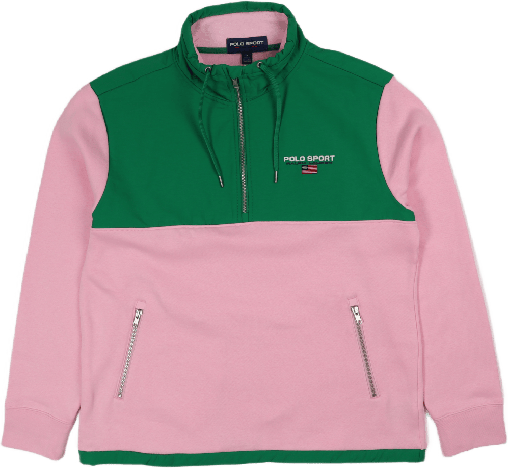 Polo Sport Hybrid Sweatshirt Carmel Pink/Cruise Green