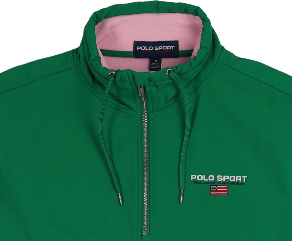 Polo Sport Hybrid Sweatshirt Carmel Pink/Cruise Green - Bild 2