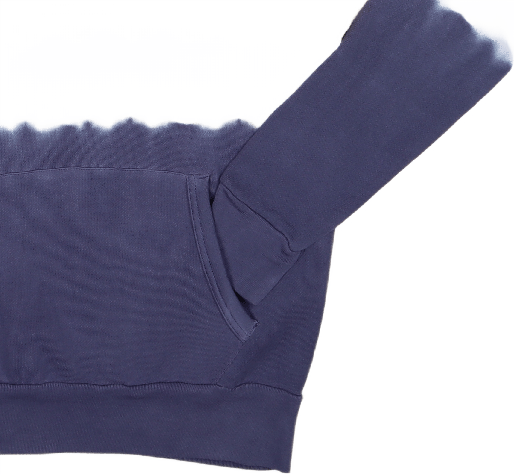 Tie-Dye Fleece Hoodie Bright Signal Orange Multi - Bild 3