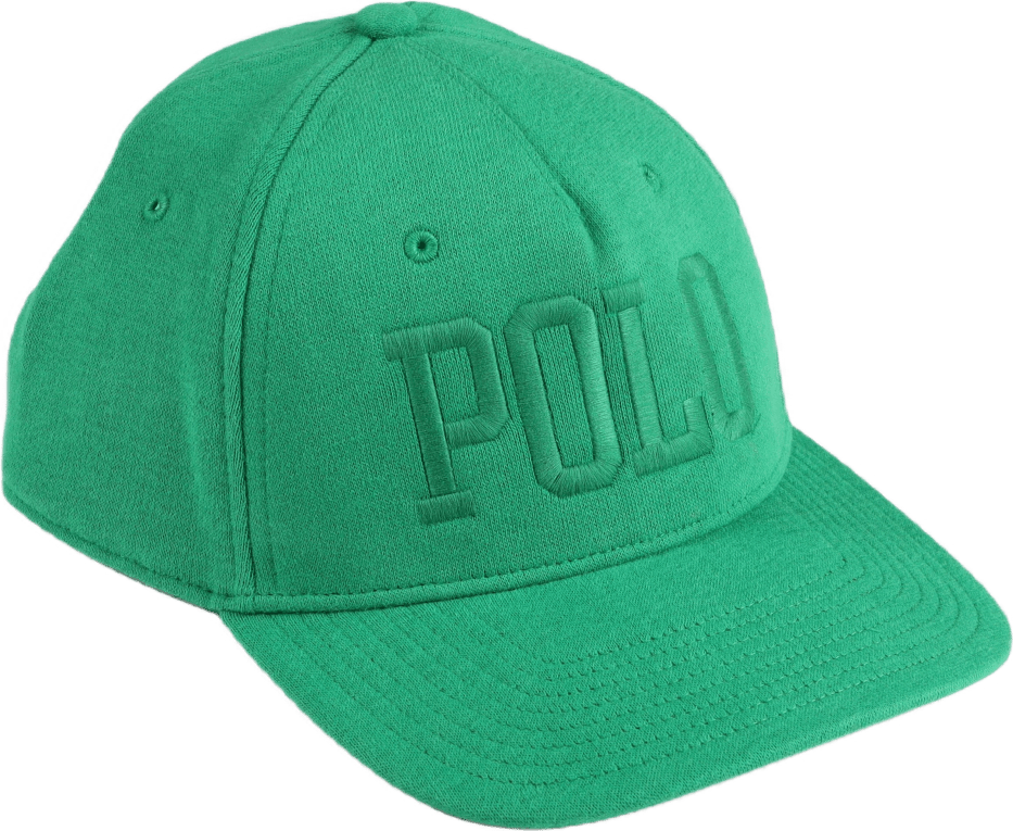 Logo Fleece Ball Cap Cruise Green