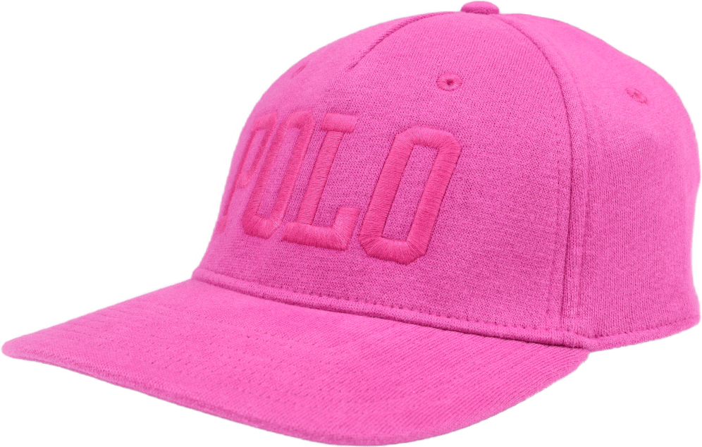 Logo Fleece Ball Cap Vivid Pink