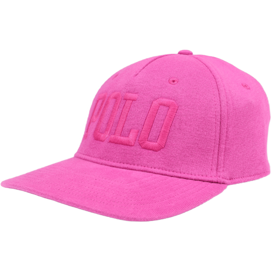 Logo Fleece Ball Cap Vivid Pink