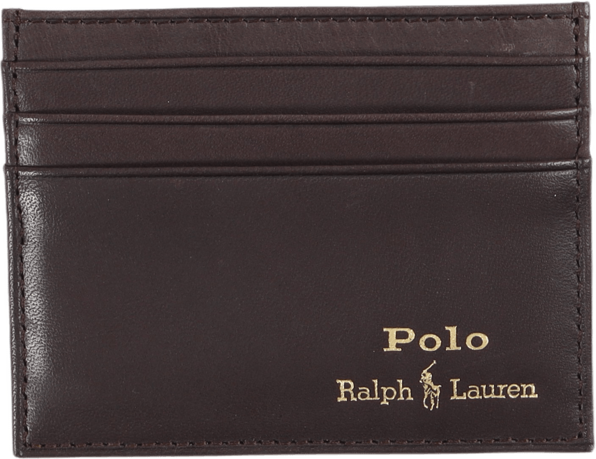 Polo Ralph Lauren Suffolk Slim Leather Card Case, Unisex, Vybavenie, ostatné príslušenstvo, Hnedá, ONESIZE