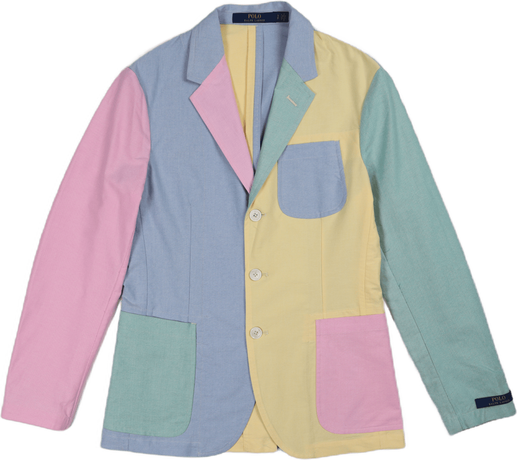 Polo Unconstructed Fun Sport Coat Funshirt Multi
