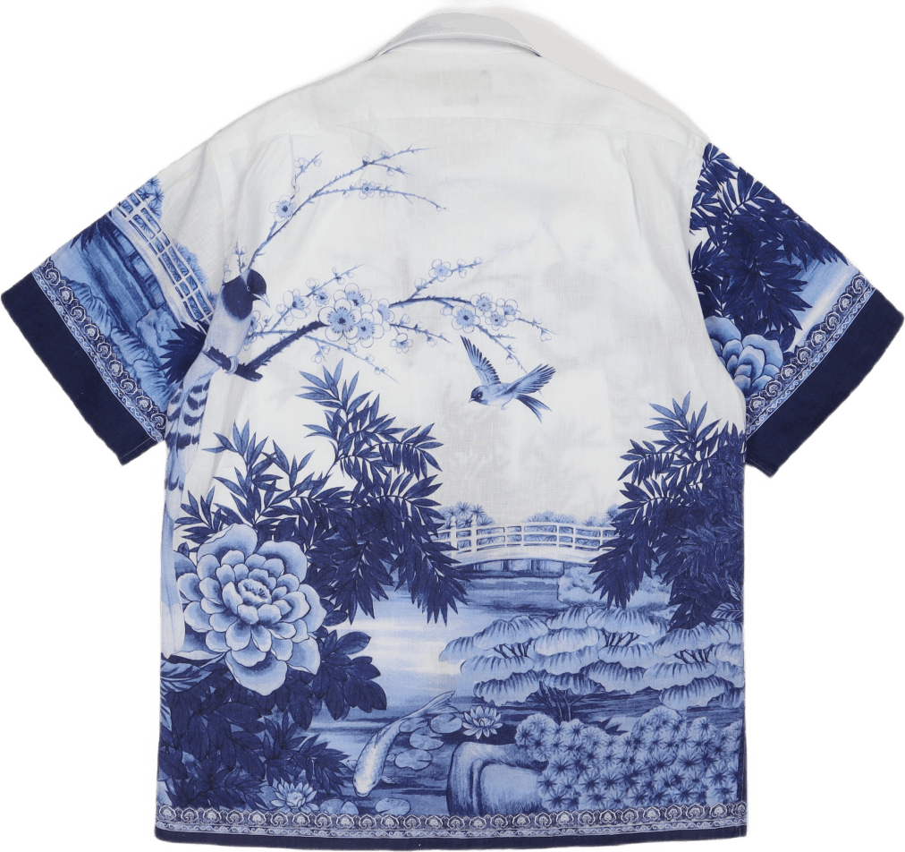 The Garden Vignette Camp Shirt