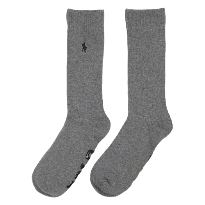 Cushioned Slipper Socks Foster Grey Heather, Male, Vaatteet, Sukat, Harmaa, ONESIZE