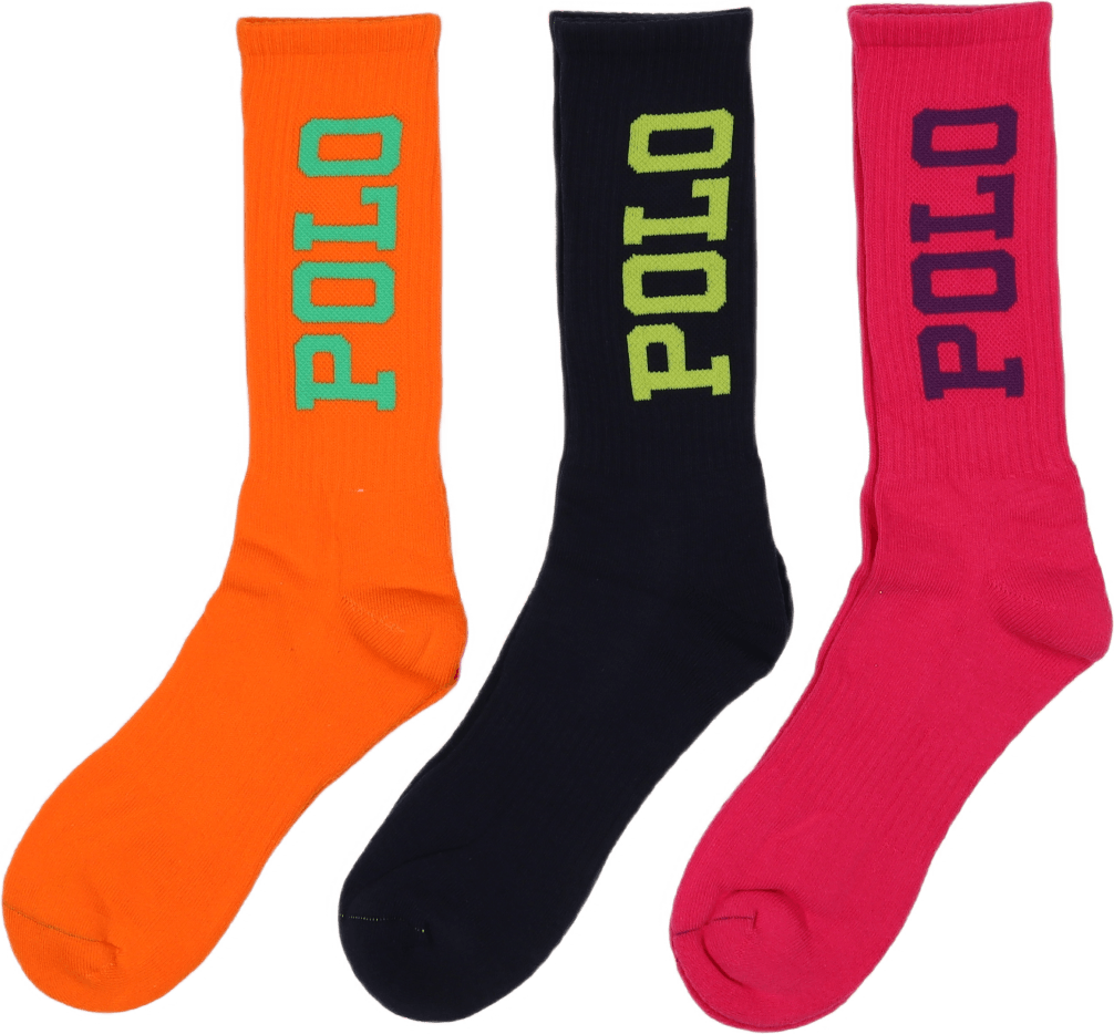3-Pack Crew Sock, Male, Kläder, Strumpor, ONESIZE