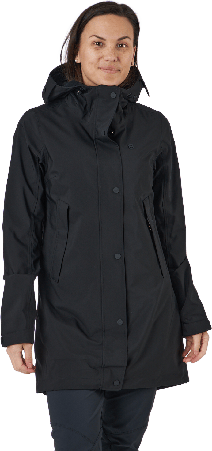 Tulipa W Jacket Black, Female, Apparels, jackets, Black, 34