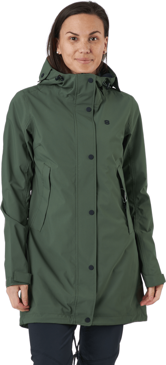 Tulipa W Jacket Thyme, Female, Apparels, jackets, Green, 34