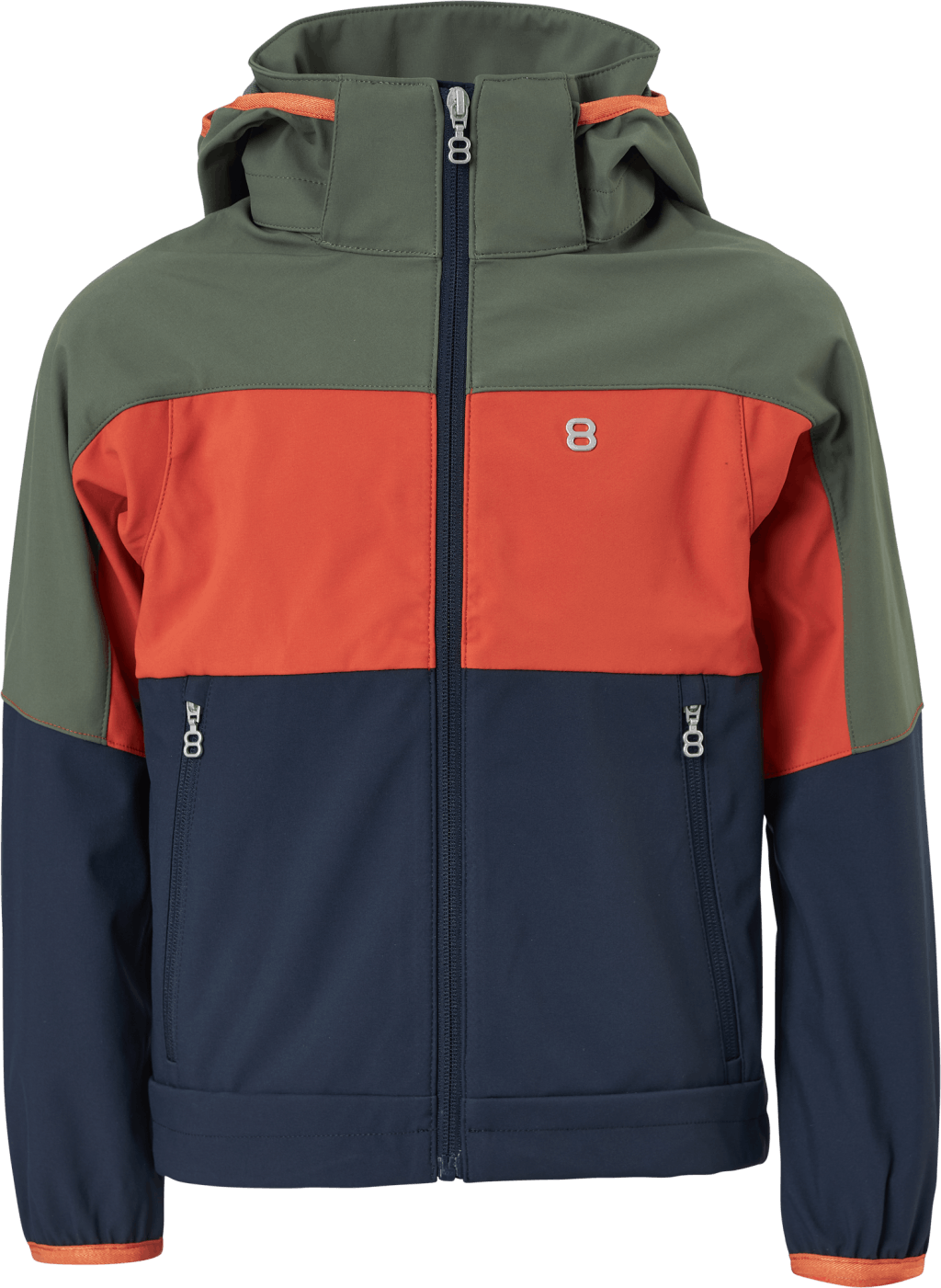 Muler Jr Softshell Jacket Orange Rust, Unisex, Bekleidung, Jacken, Mehrfarbig, 170