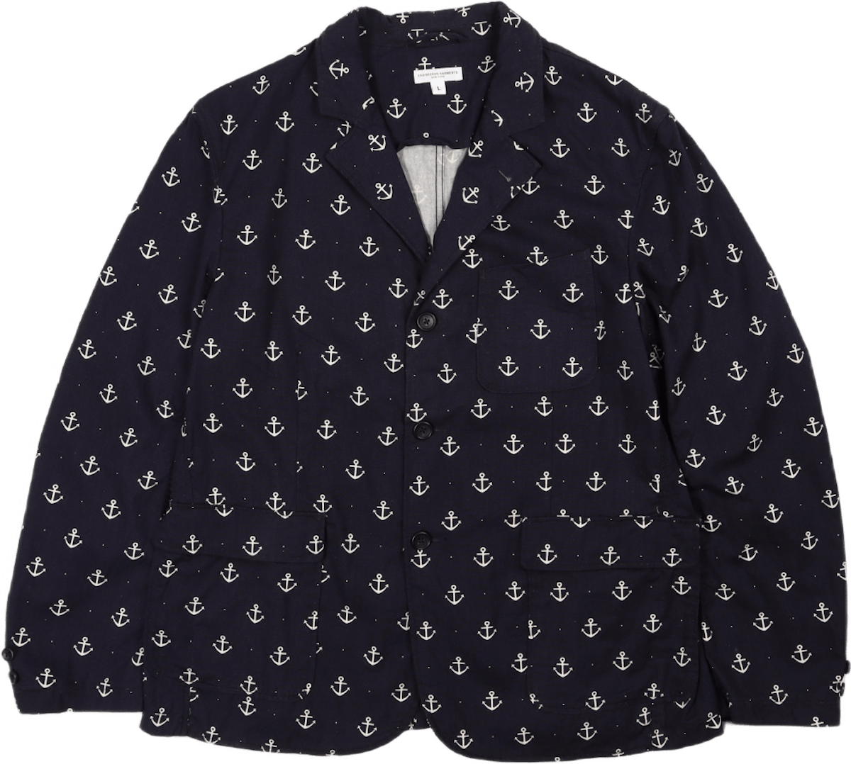 Baker Jacket Navy Anchor