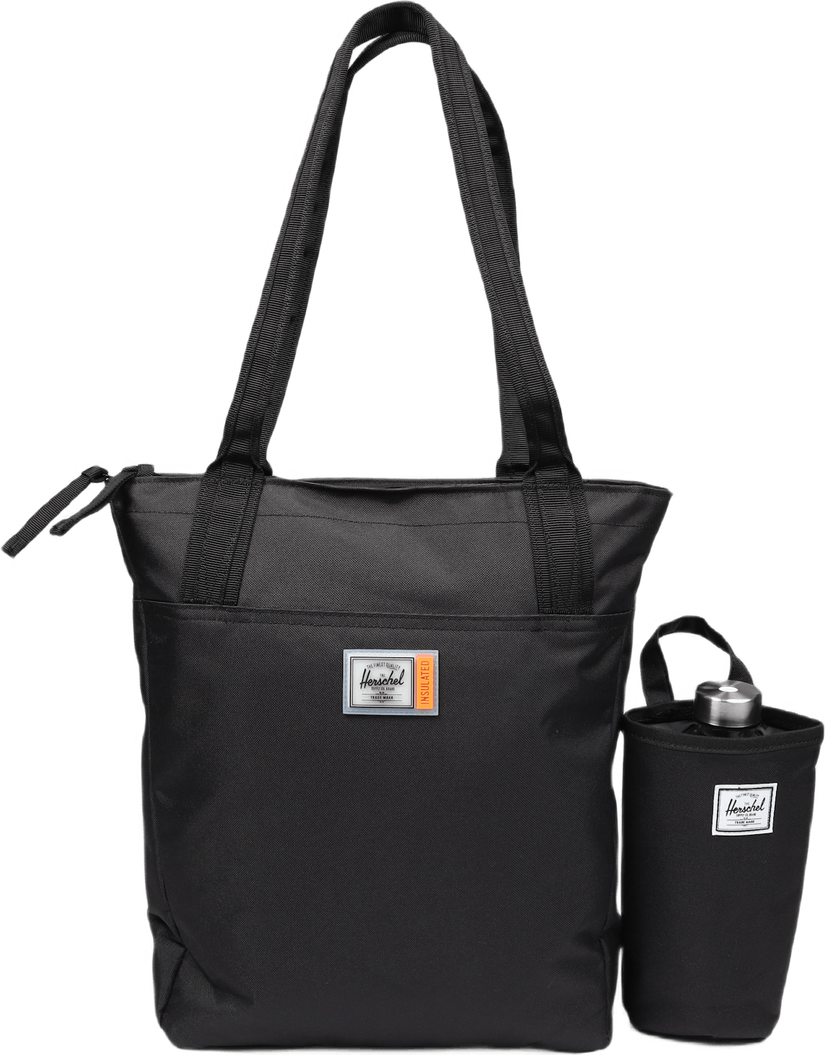 Alexander Zip Tote Small Insulated Black