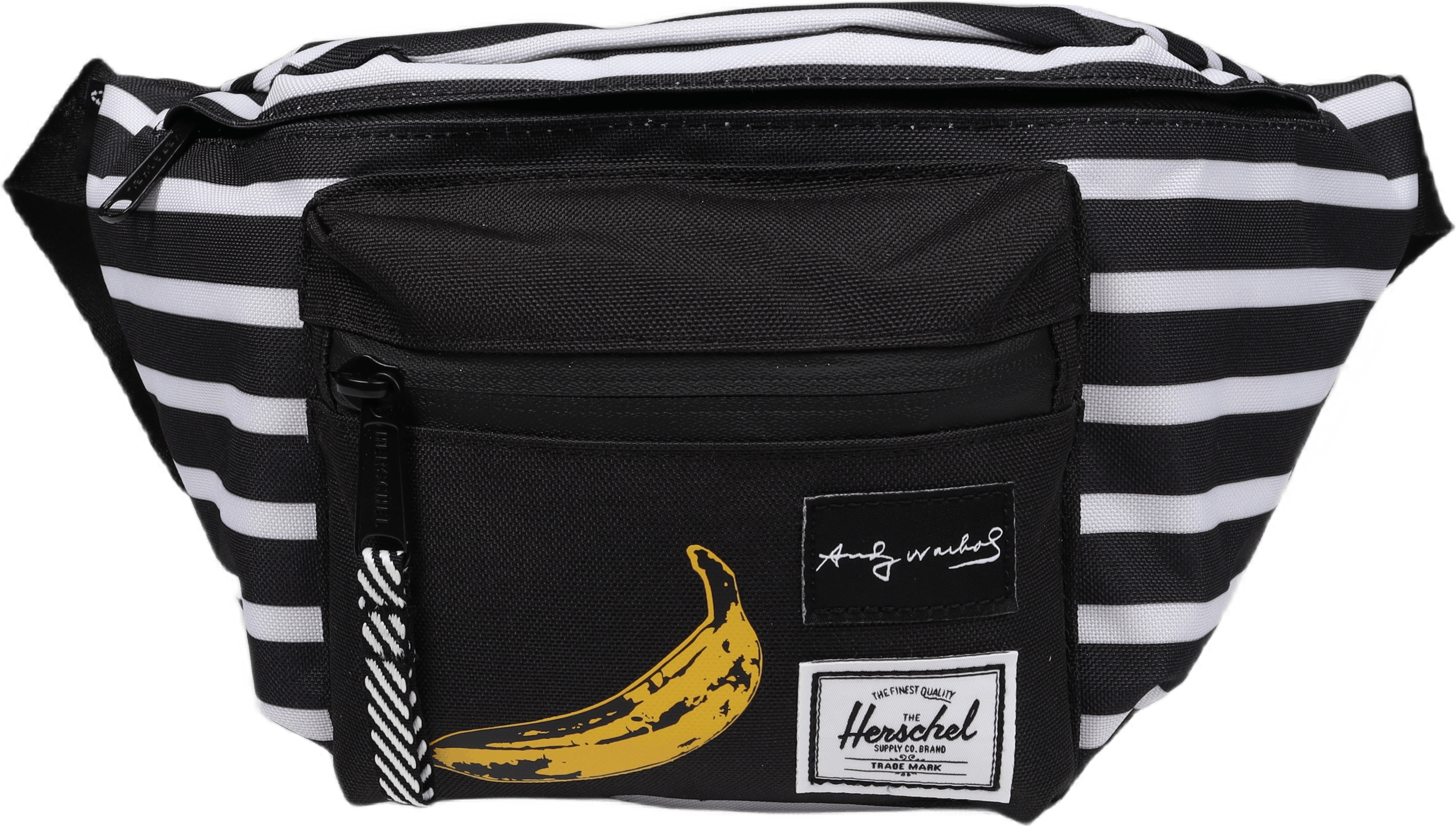 Eco Seventeen Stripes, Unisex, varusteet, laukut & reput, Musta, ONESIZE