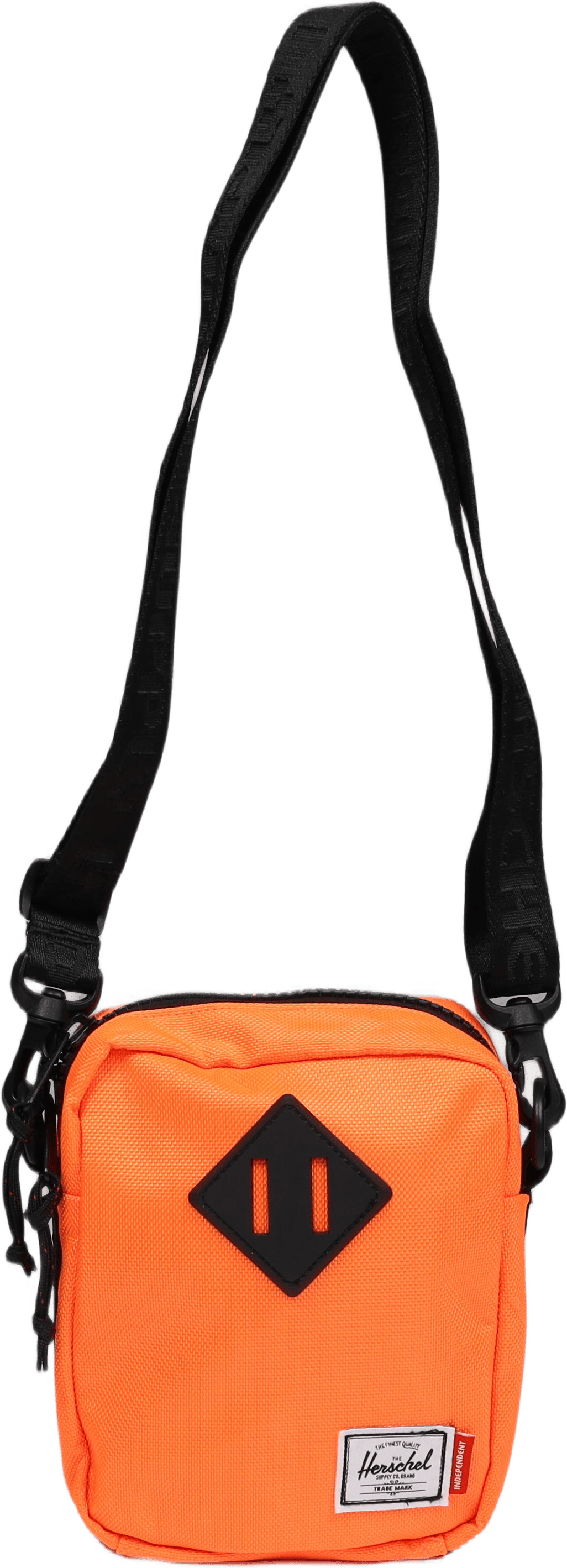 Independent Heritage Crossbody Shocking Orange/black