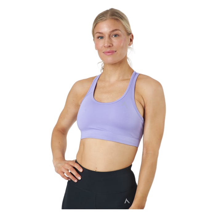 Lead Bra 2.0 Hyacinth, Female, Apparels, Sports Bras, Running, Purple, M