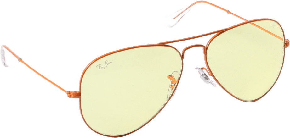 Aviator Large Metal Metal Orange 9220t4/58, Unisex, varusteet, Aurinkolasit, Kulta, ONESIZE