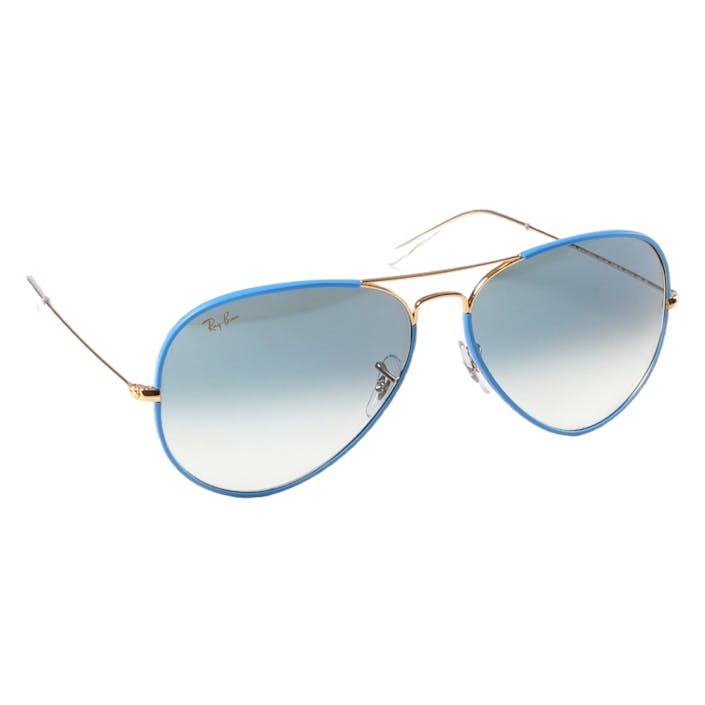 Aviator Full Color 91963f/62, Unisex, Ekwipunek, Okulary słoneczne, Złoto, ONESIZE