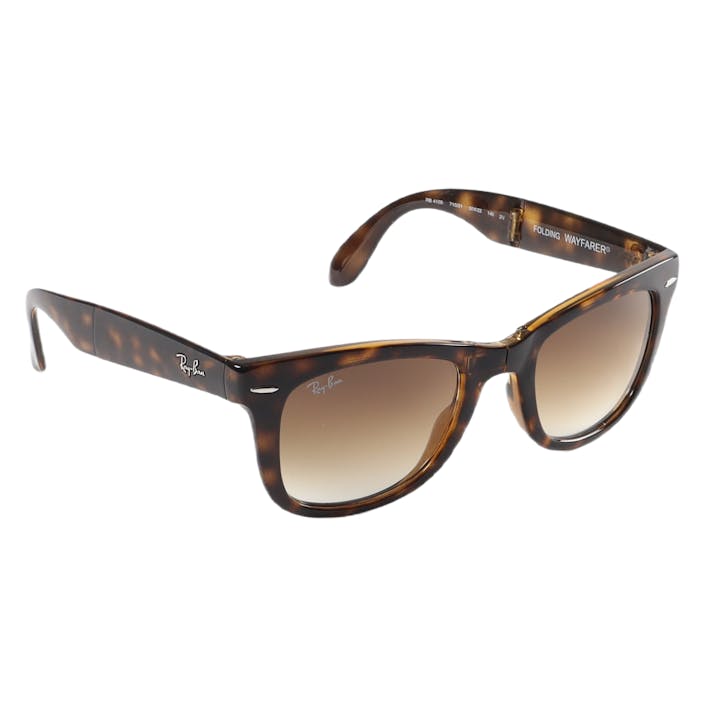 Folding Wayfarer 710/51, Unisex, Apparatuur, Zonnebril, Zwart, ONESIZE