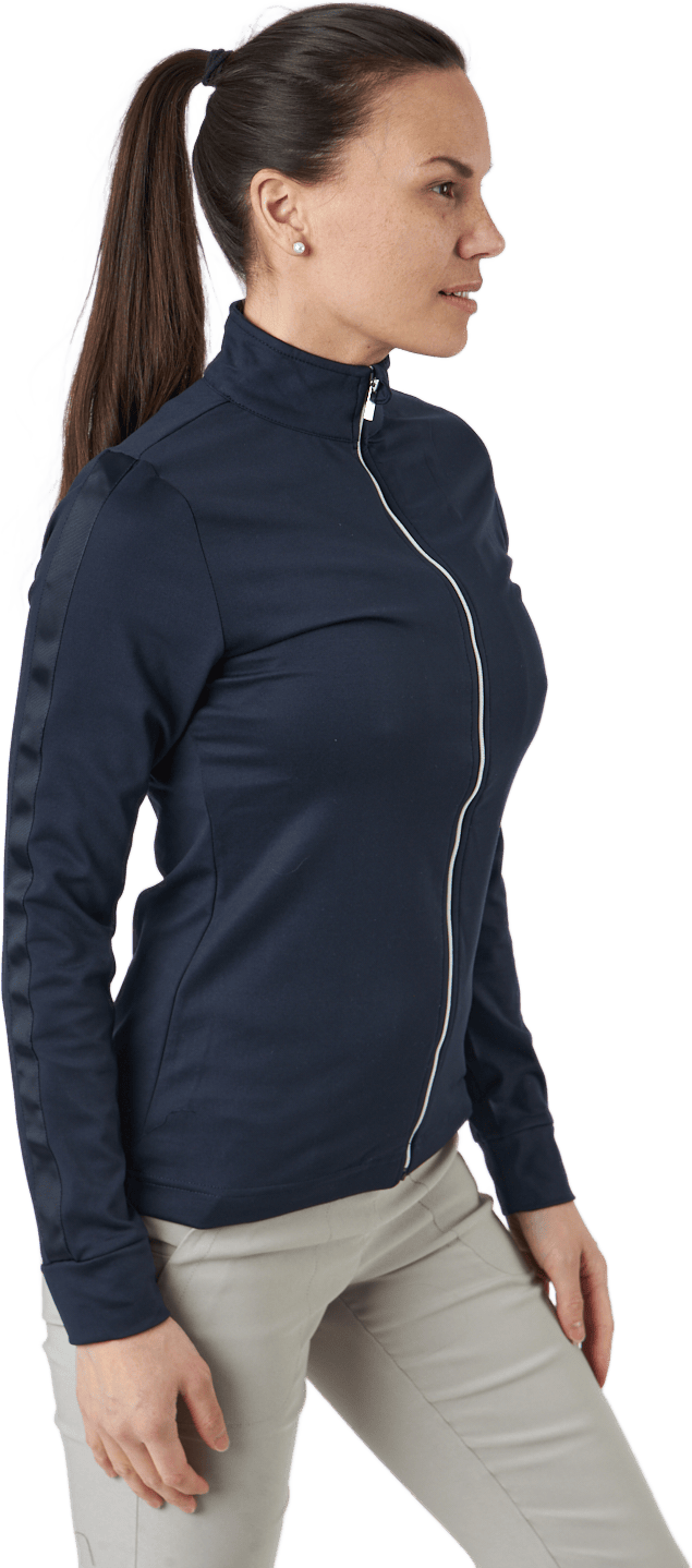 Anna Ls Full Zip Navy - Bild 2
