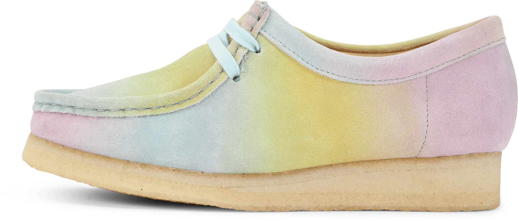 Wallabee White/blue