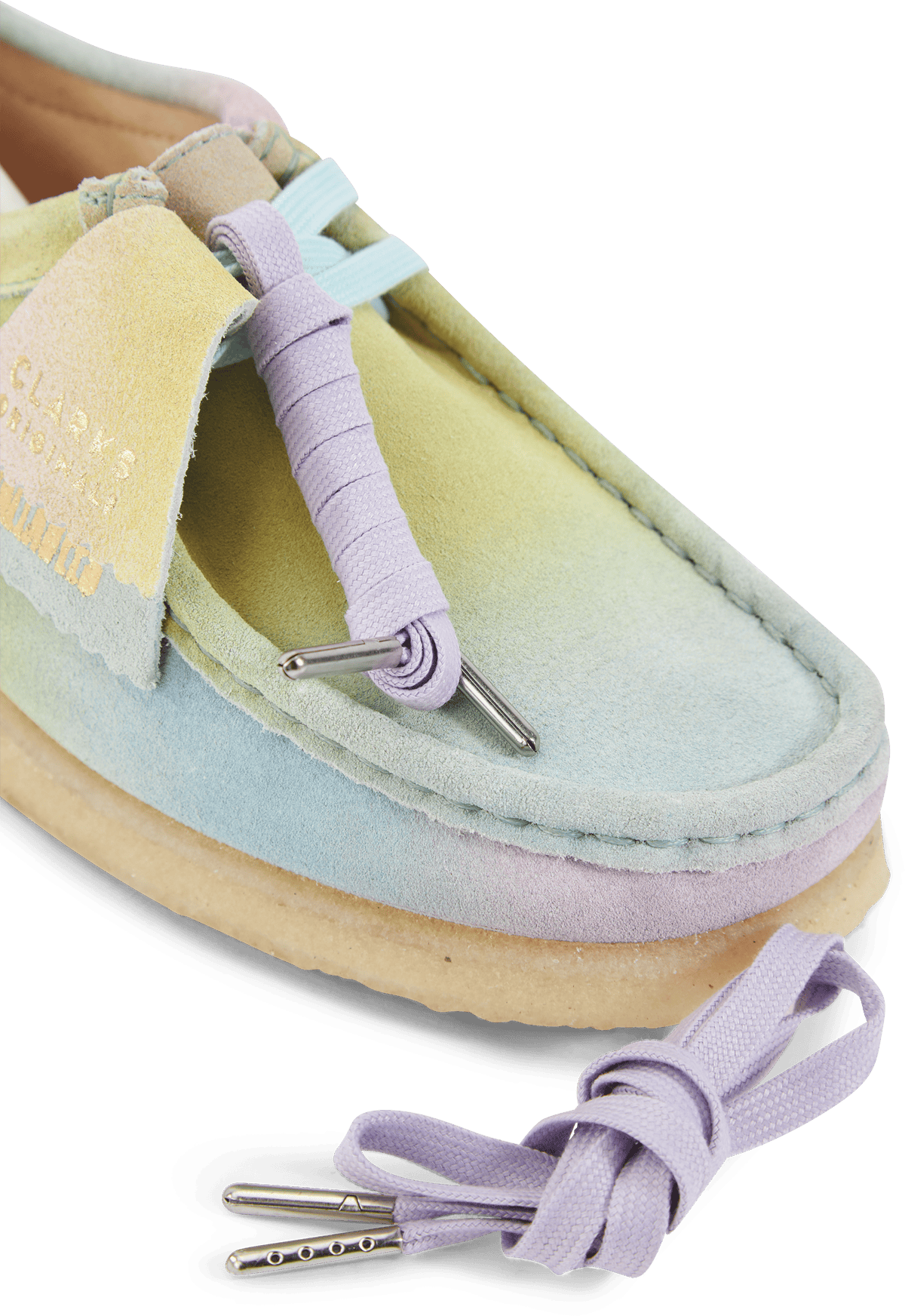 Wallabee White/blue - Bild 5