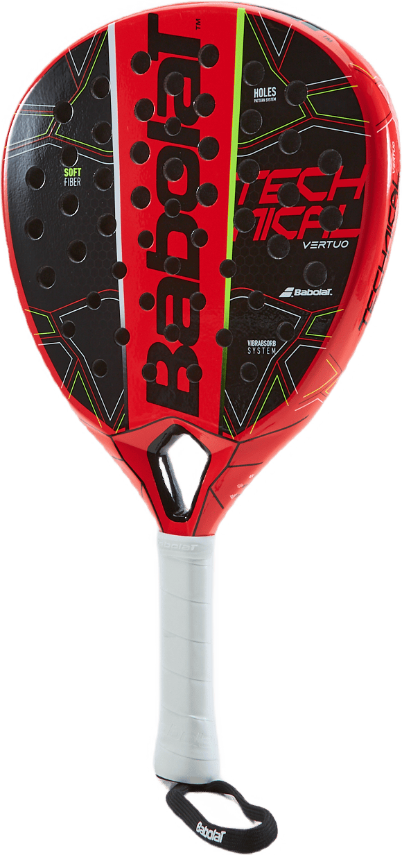 Vertuo Technical Red/black, Unisex, Attrezzature, racchette, Padel, Rosso, ONESIZE