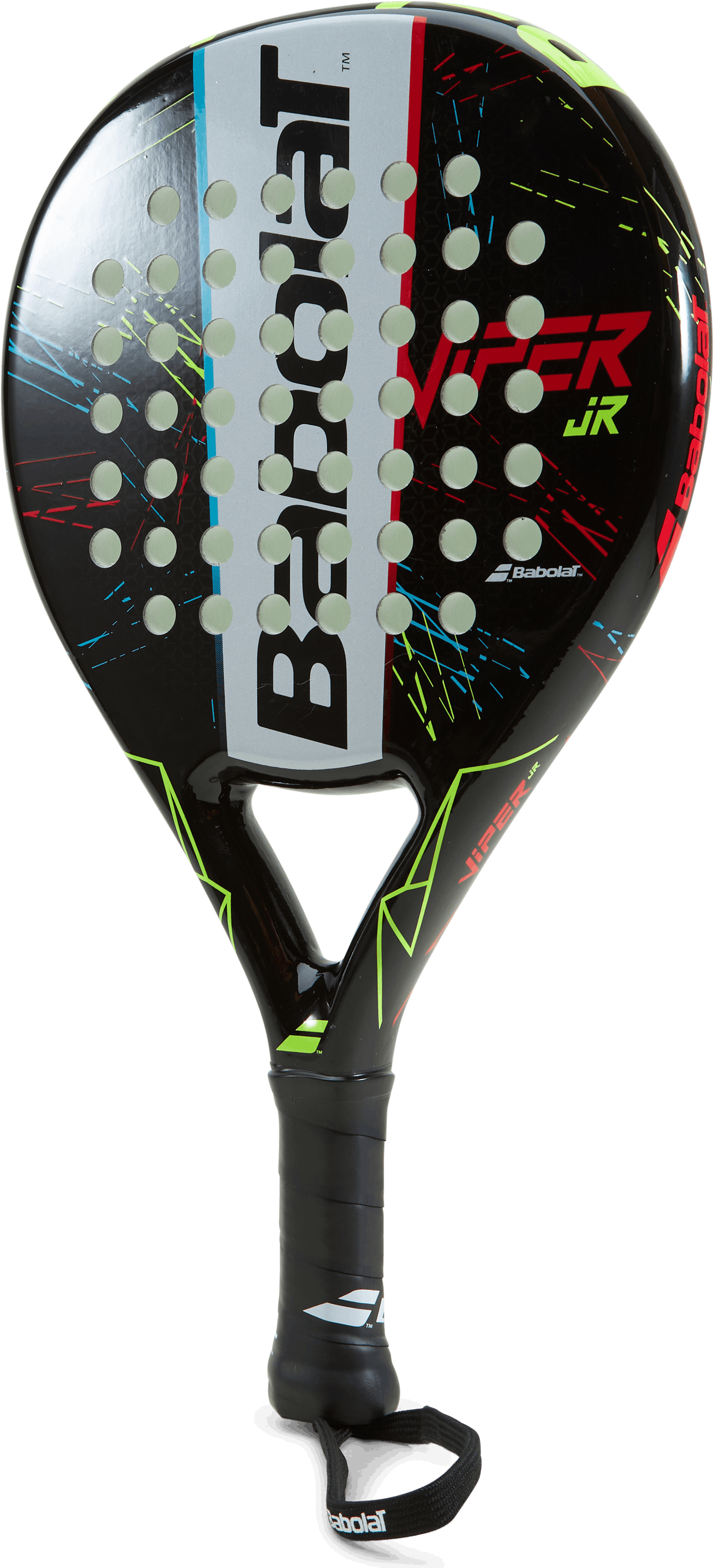 Viper Junior Black/grey, Unisex, Ekwipunek, rakiety, Padel, ONESIZE