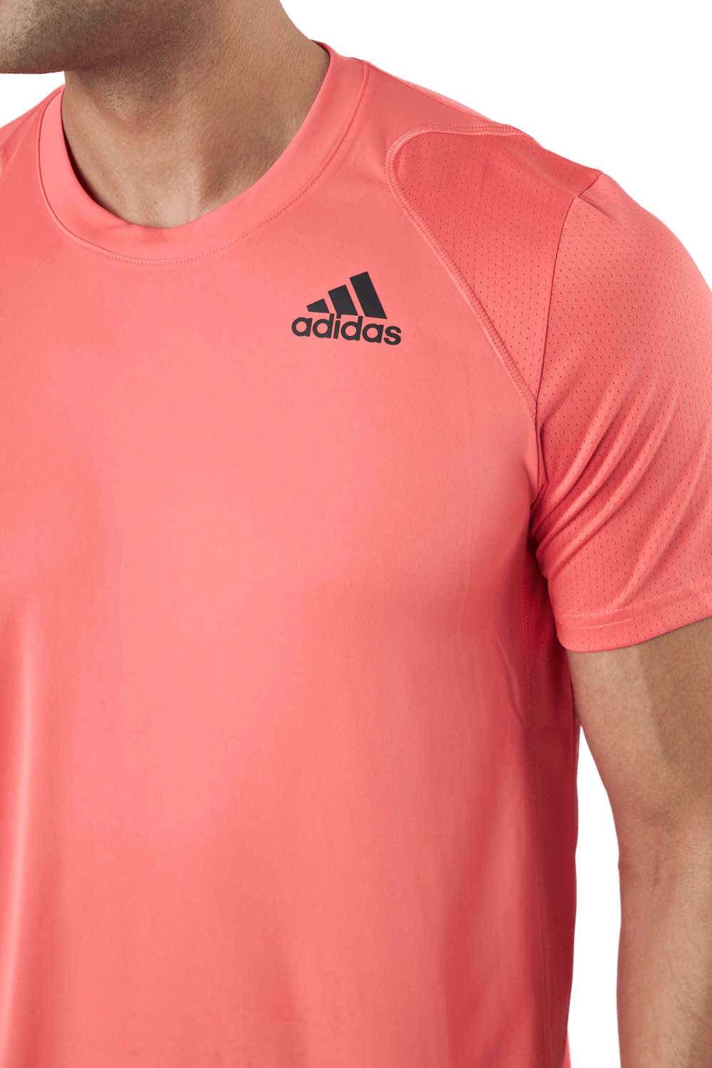 Club 3-stripe Tee 000/red - Bild 4