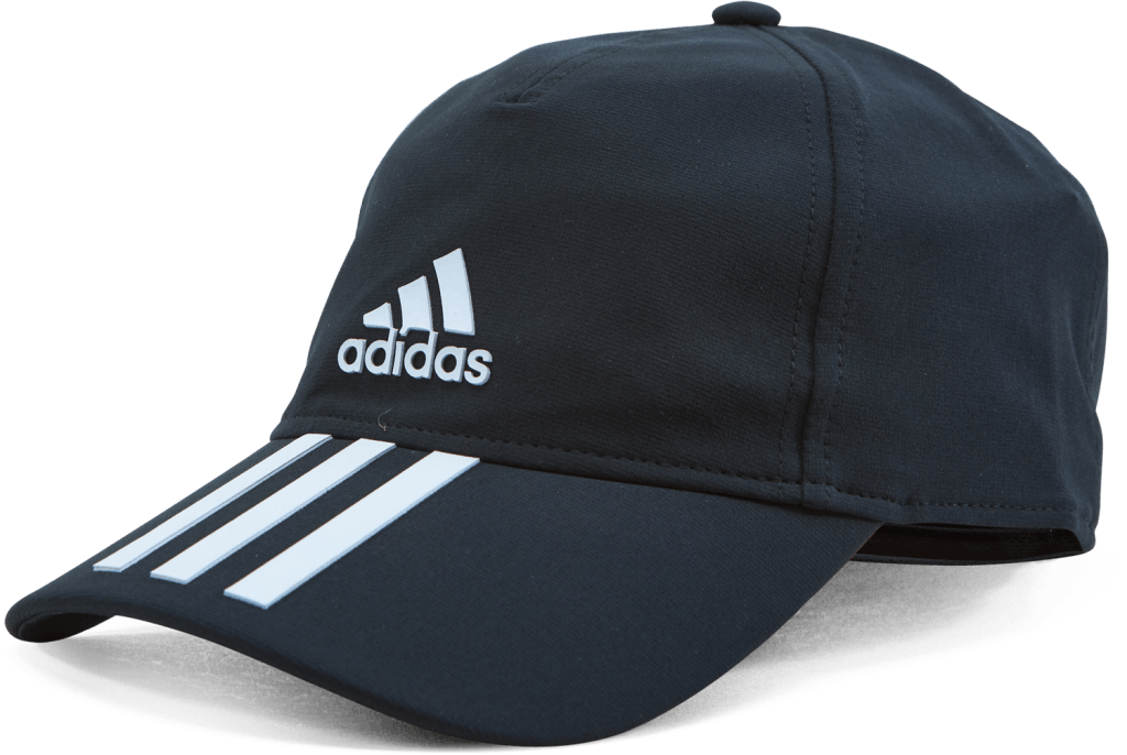 Baseball Cap 3-stripe 56 000/black, Male, Apparels, hats & caps, Tennis, Black, ONESIZE