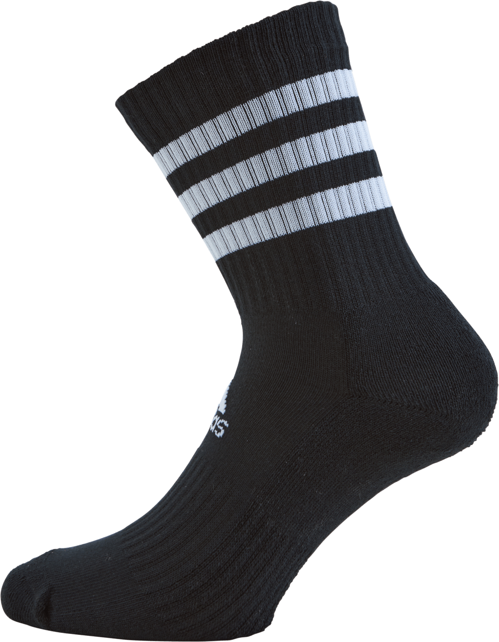 3s Csh Crw3p 000/black, Male, Tøj, Sokker, Padel, Sort, 43-45