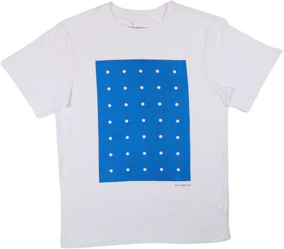 Peg Board T-shirt White, Male, Kleding, T-shirt, Wit, XL