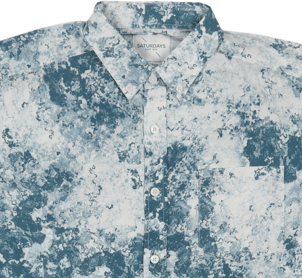 Mineral Print Shirt White - Bild 3