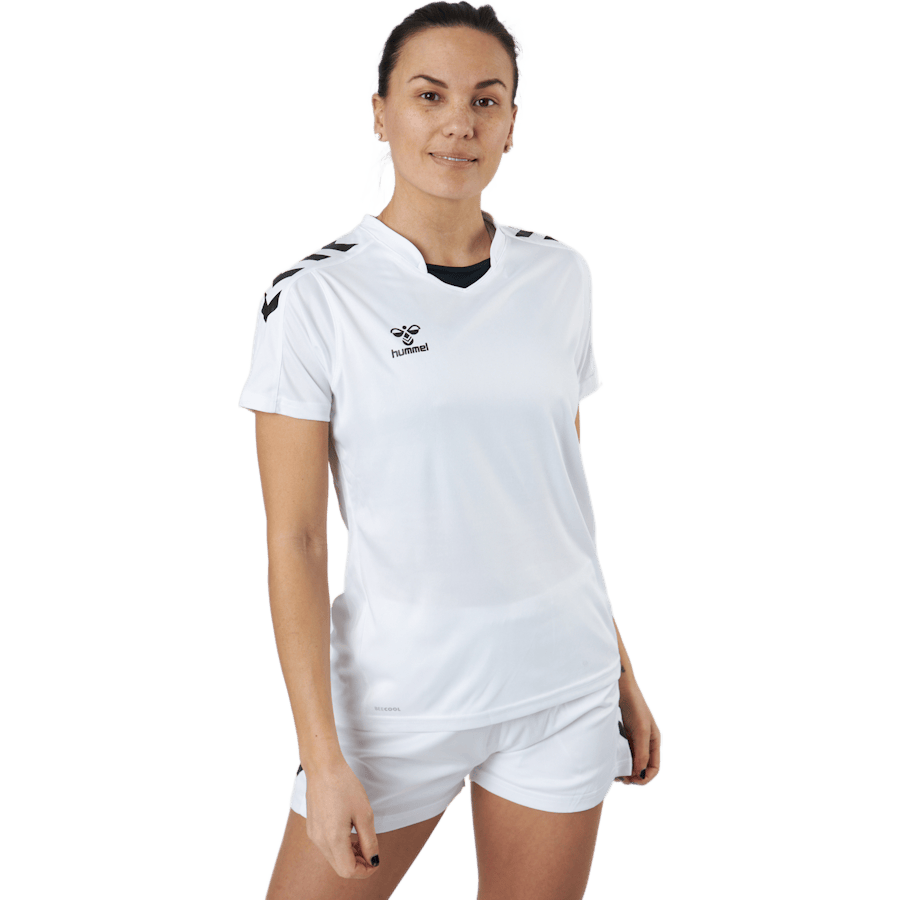 Hmlcore Xk Poly Jersey S/s Wom White