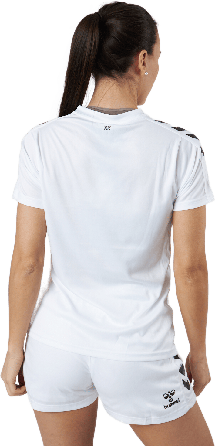Hmlcore Xk Poly Jersey S/s Wom White - Bild 3