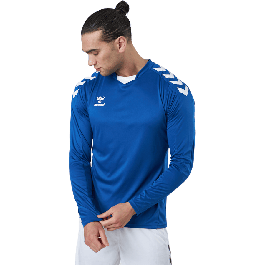 Hmlcore Xk Poly Jersey L/s True Blue
