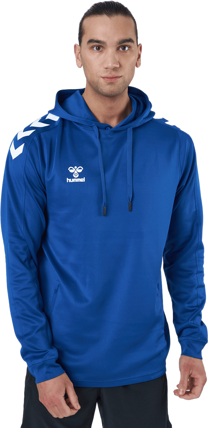 Hmlcore Xk Poly Sweat Hoodie True Blue, Male, Abbigliamento, Camicie, Blu, XL